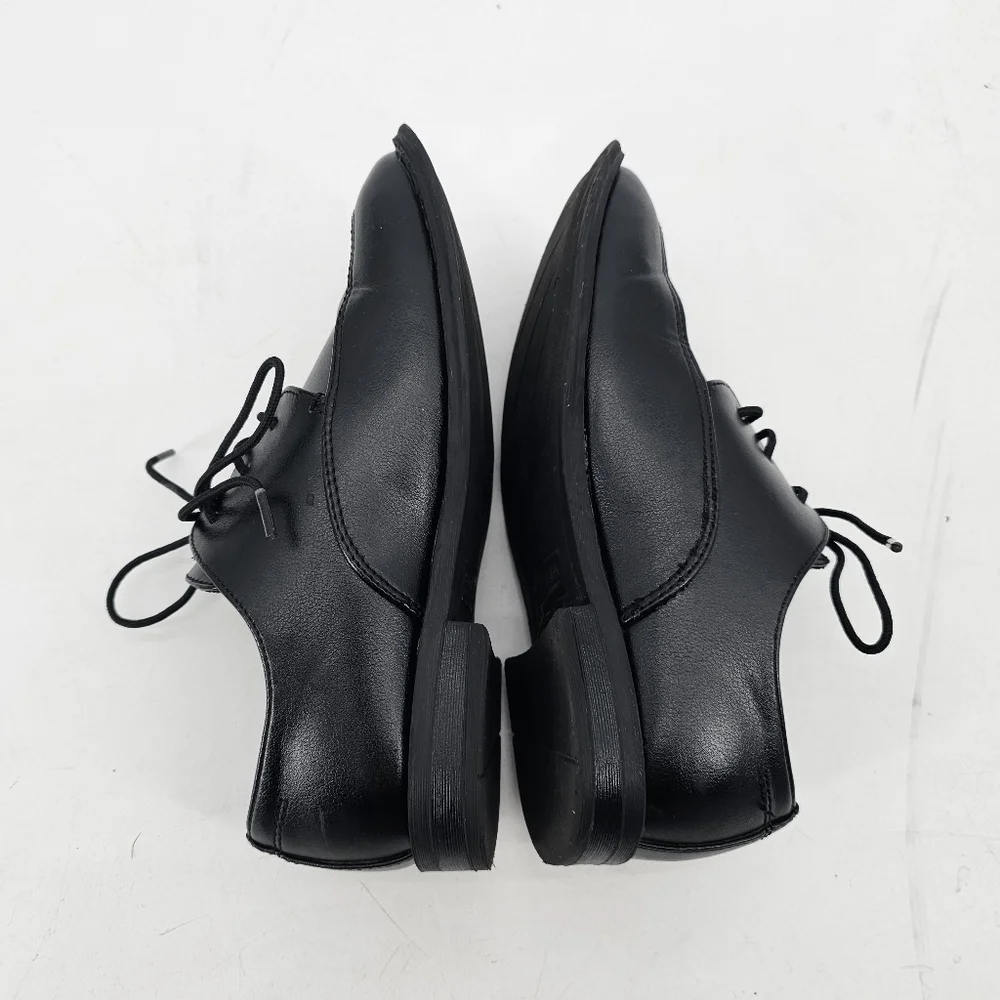 Sonoma Boys Black Lace Up Oxford Dress Shoes Size 2